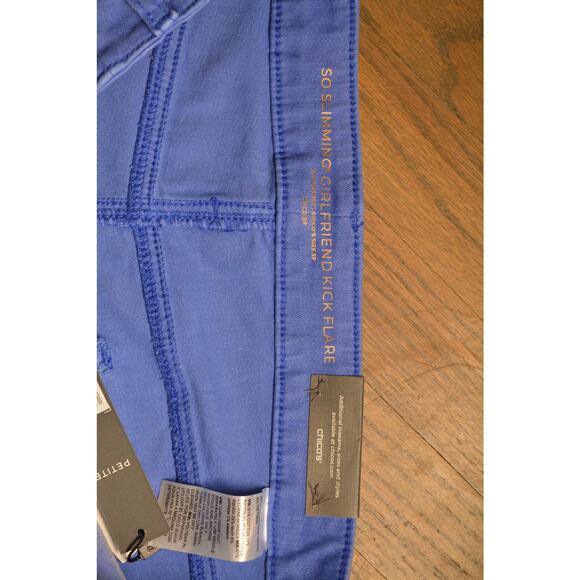 Chico's So Slimming Girlfriend Kick Flare Jeans - SP - Picture 4 of 9